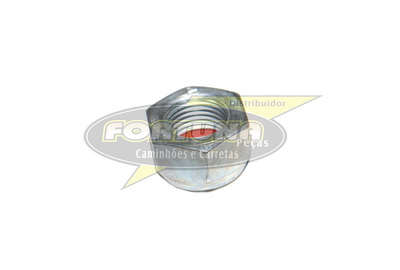 Foto de PORCA TRAVANTE 16MM R.F (PARAFUSO TAMBOR FREIO) - Marca Compatível